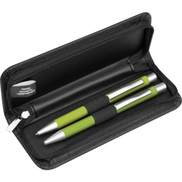 Logotrade promotional merchandise photo of: Writing set soft touch Uppsala