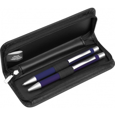 Logotrade promotional gift image of: Writing set soft touch Uppsala