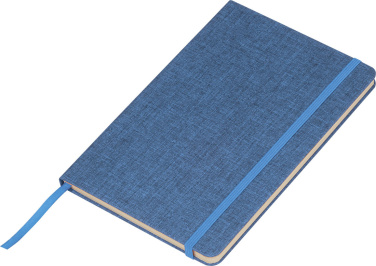 Logo trade promotional products image of: Lined notebook Algiers