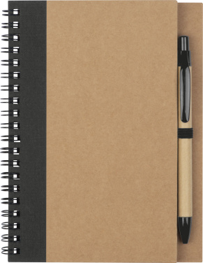Logo trade promotional gifts image of: Spiral notebook Ravenna