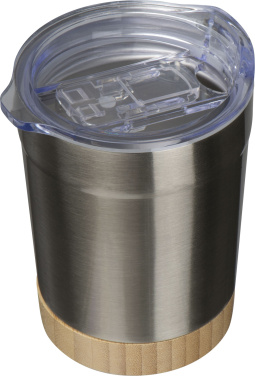 Logo trade promotional merchandise photo of: Recycled steel cup Turin