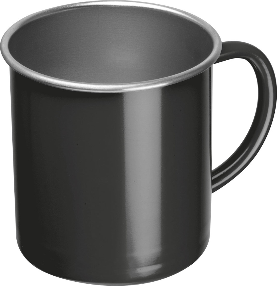 Logo trade promotional giveaways picture of: Steel cup Trezzo