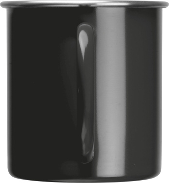 Logo trade promotional gifts image of: Steel cup Trezzo