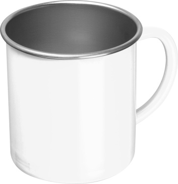 Logo trade promotional items picture of: Steel cup Trezzo