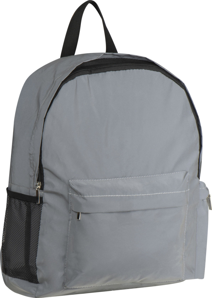 Logo trade promotional product photo of: Reflective backpack Crewe