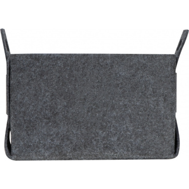 Logo trade promotional giveaway photo of: RPET folding basket Östersund