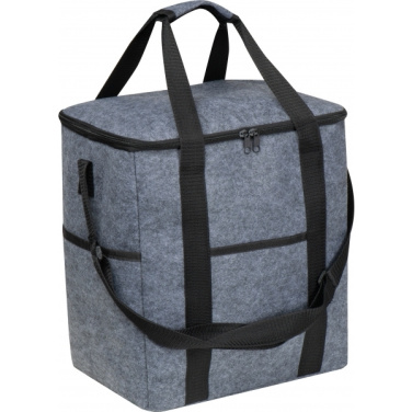 Logo trade promotional merchandise picture of: RPET cooler bag Santo Domingo
