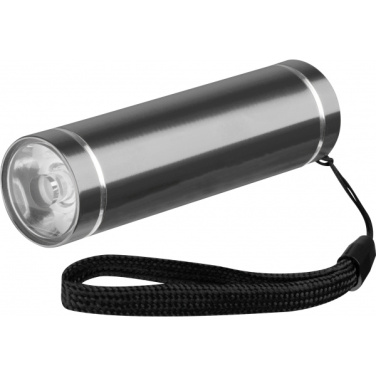 Logo trade promotional merchandise picture of: Recycled flashlight Utrecht
