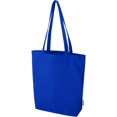 Logo trade promotional merchandise photo of: Florida 270 g/m² GRS recycled tote bag 10L