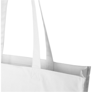 Logotrade promotional merchandise picture of: Florida 270 g/m² GRS recycled gusset tote bag 14L