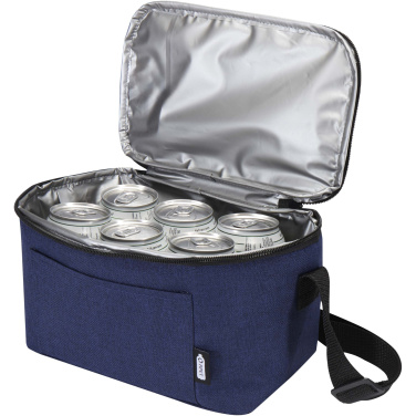 Logo trade promotional gift photo of: Tundra 6-can GRS RPET cooler bag 5L
