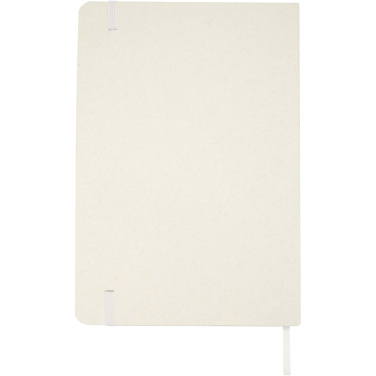 Logotrade promotional merchandise image of: Bass A5 recycled hard cover notebook with lined pages