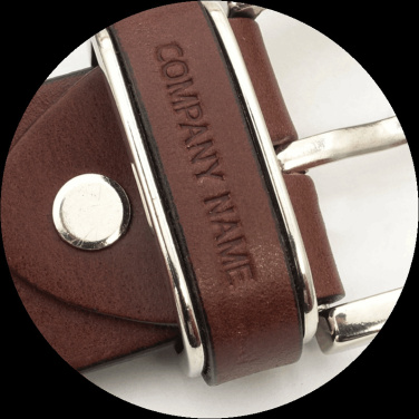 Logotrade promotional item image of: Leather belt 502035000