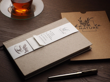 Logotrade promotional merchandise image of: Recycled Tea Notebook 209734000