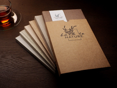 Logo trade promotional items picture of: Recycled Coffee Notebook 209733900