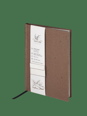 Logo trade promotional giveaways picture of: Recycled Coffee Notebook 209733900