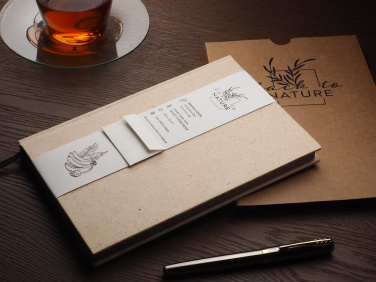 Logotrade promotional product image of: Recycled Banana Notebook 209734200
