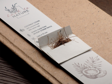 Logotrade promotional product image of: Recycled Coconut Notebook 209734100