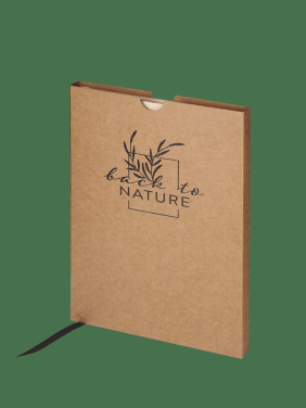 Logo trade promotional product photo of: Recycled Coconut Notebook 209734100