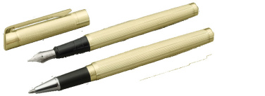 Logo trade promotional items image of: MACBETH pen set 98203600