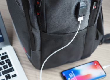 Logo trade advertising products image of: Laptop backpack 123815000