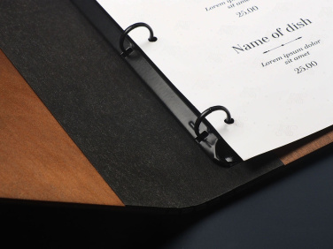 Logo trade business gift photo of: Menu cover 1106121