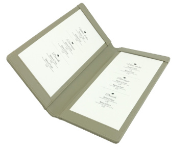 Logo trade promotional gifts picture of: Menu cover 1062119