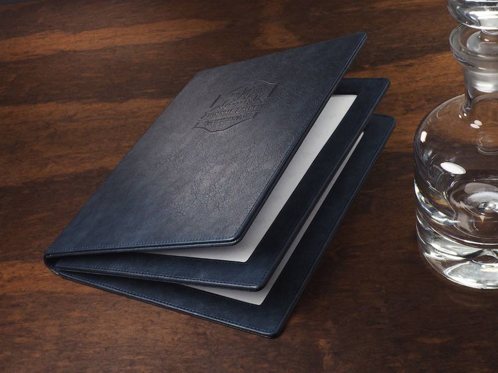Logo trade advertising product photo of: Menu cover 1065327