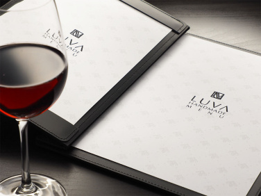 Logo trade promotional merchandise picture of: Menu cover 1084244