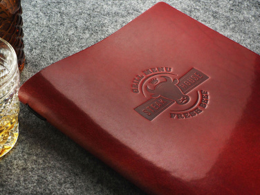 Logo trade promotional merchandise image of: Menu cover Ambiente 1178141