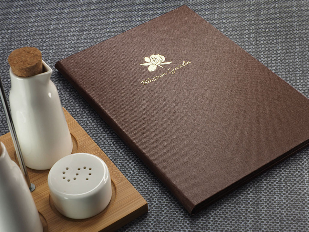Logo trade advertising product photo of: Menu cover 1719280