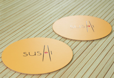 Logo trade promotional merchandise image of: Coaster 1047094