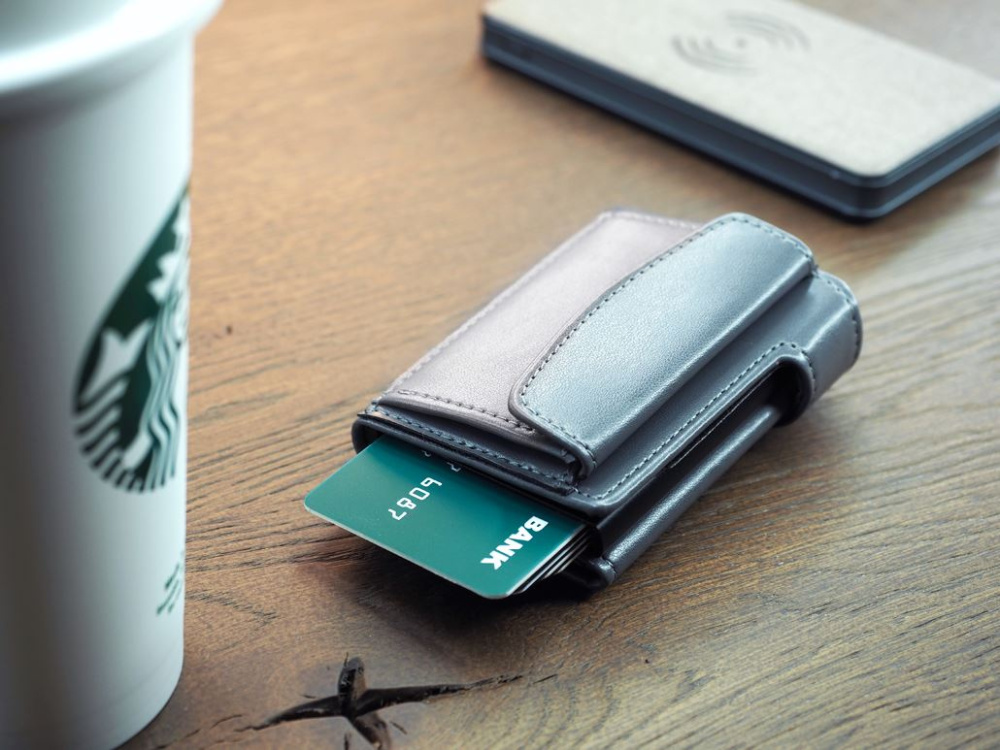 Logo trade promotional giveaways image of: RFID wallet 1226119