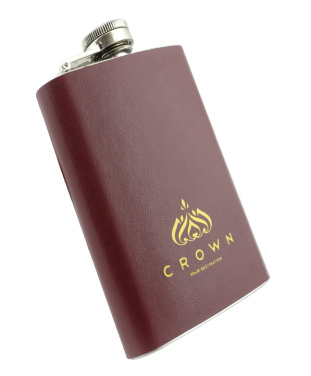 Logo trade promotional items image of: Hip flask 426119