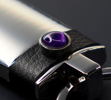 Logo trade promotional giveaways picture of: Amethyst Keyring 1296095