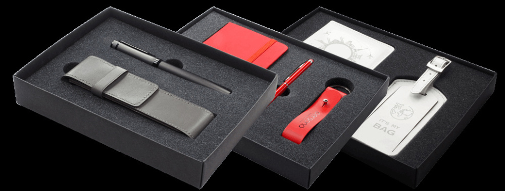 Logo trade promotional products image of: Box for set (12x12x5,5cm) 1307037