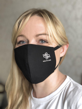 Logotrade promotional gifts photo of: VENUS PRO cotton face mask with a pocket an HEPA filter 1378165