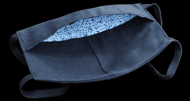 Logo trade promotional gift photo of: VENUS PRO cotton face mask with a pocket an HEPA filter 1378165