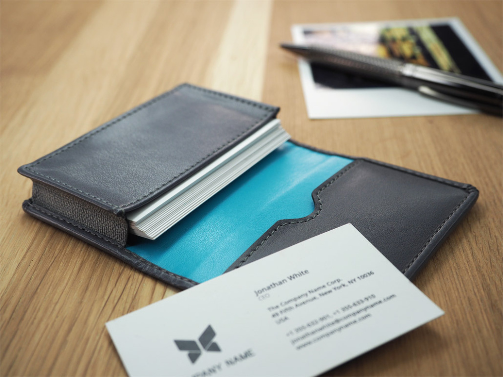 Logotrade promotional product image of: Business card holder 227119