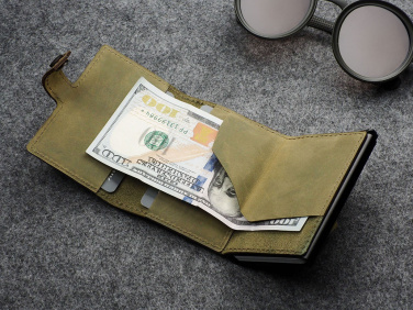 Logo trade business gift photo of: RFID wallet - Hunter Leather 2109284