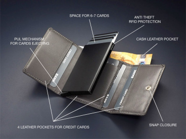 Logo trade promotional gifts picture of: RFID wallet 1282131