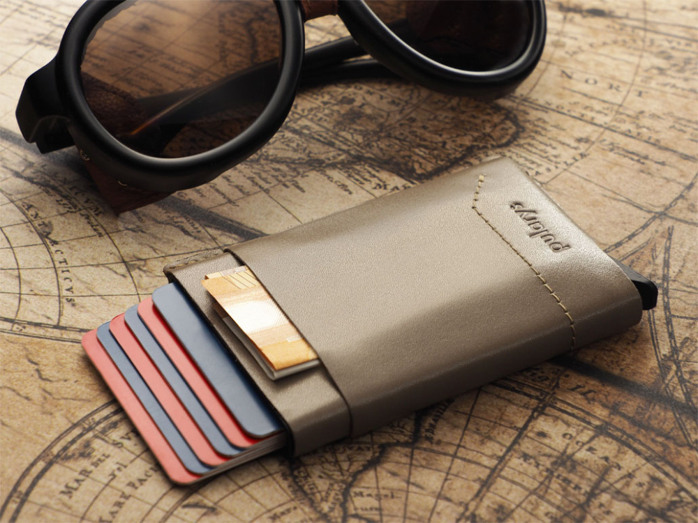 Logo trade promotional merchandise photo of: RFID wallet 593131