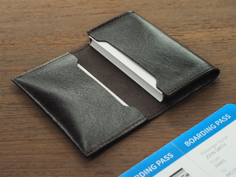 Logo trade promotional gift photo of: Business card holder 1166067