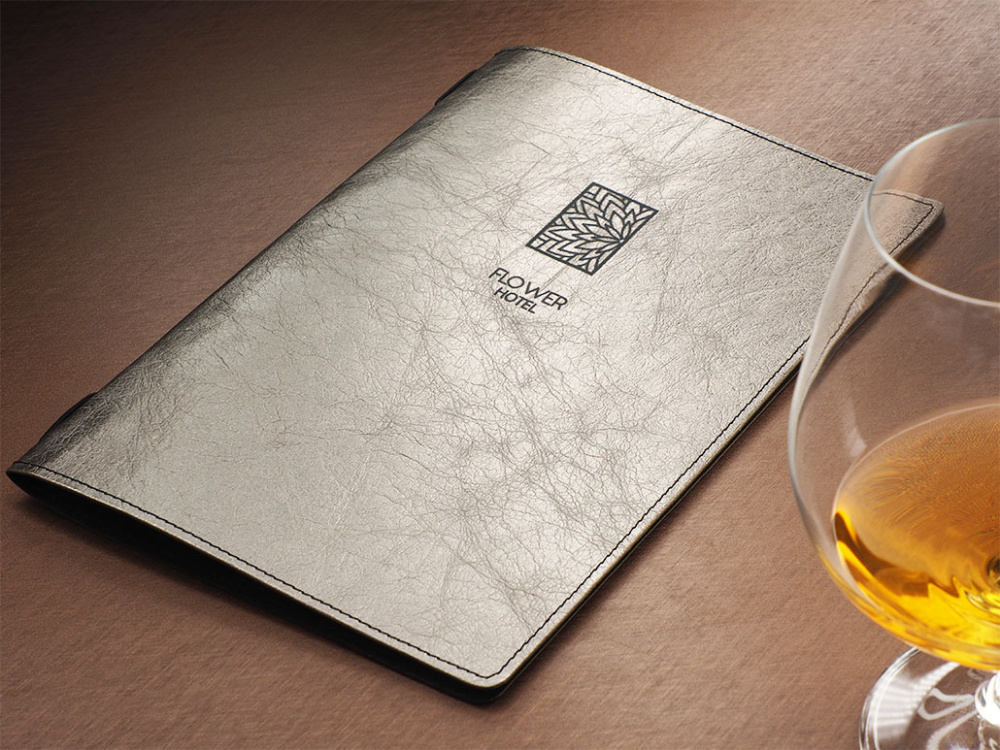 Logo trade promotional giveaways image of: Menu cover Ambiente 1179265