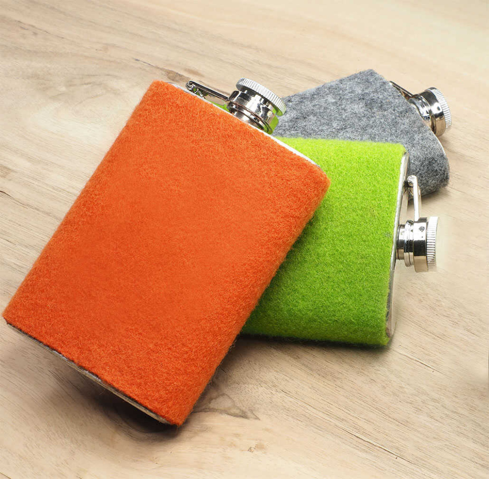 Logo trade promotional merchandise photo of: Hip flask 425139