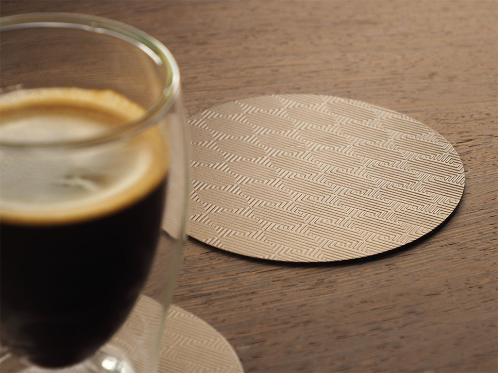 Logo trade promotional giveaway photo of: Coaster 1047241
