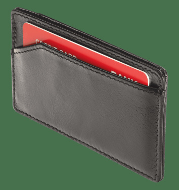 Logo trade business gift photo of: Credit card holder 215067