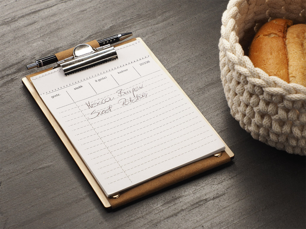 Logotrade promotional giveaway picture of: Waiter notepad 1669121