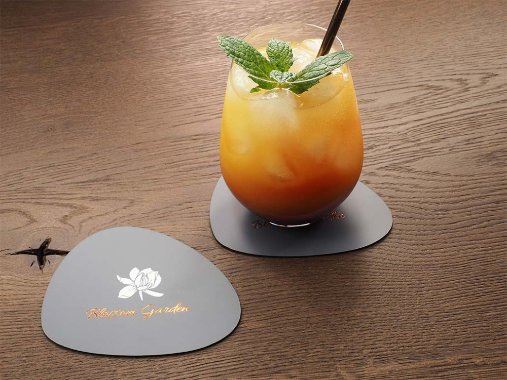 Logo trade promotional gifts image of: Coaster 1607094