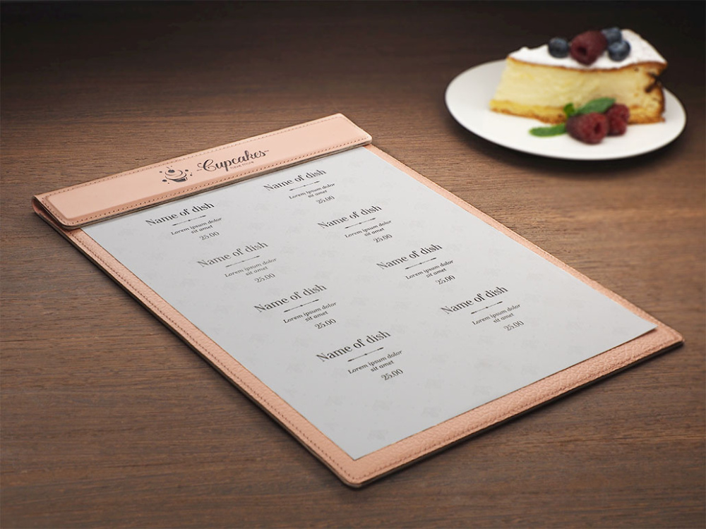 Logotrade corporate gift image of: Menu cover 1241281
